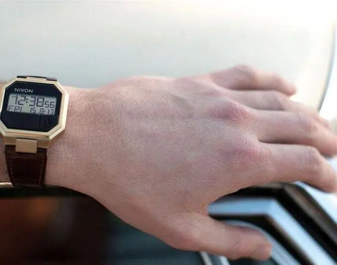 Nixon RE Run leather