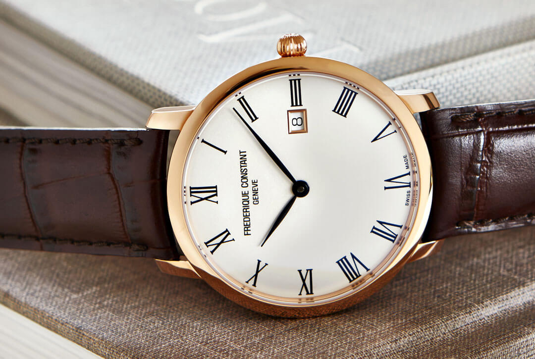 Frederique Constant Slimline Automatic or rose