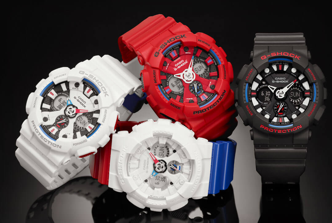 g-shock baby-g tricolore