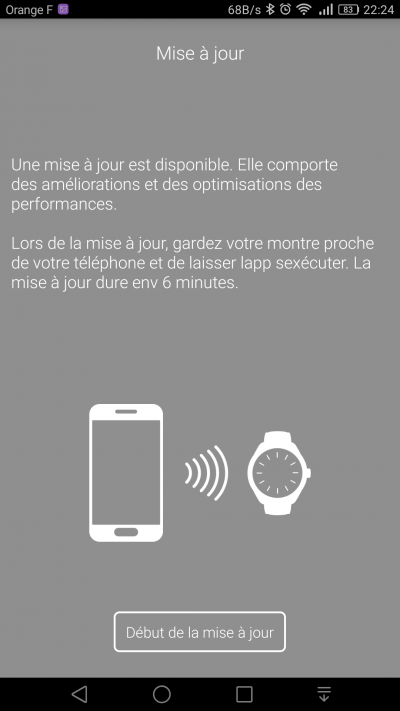 Frédérique Constant Smartwatch app