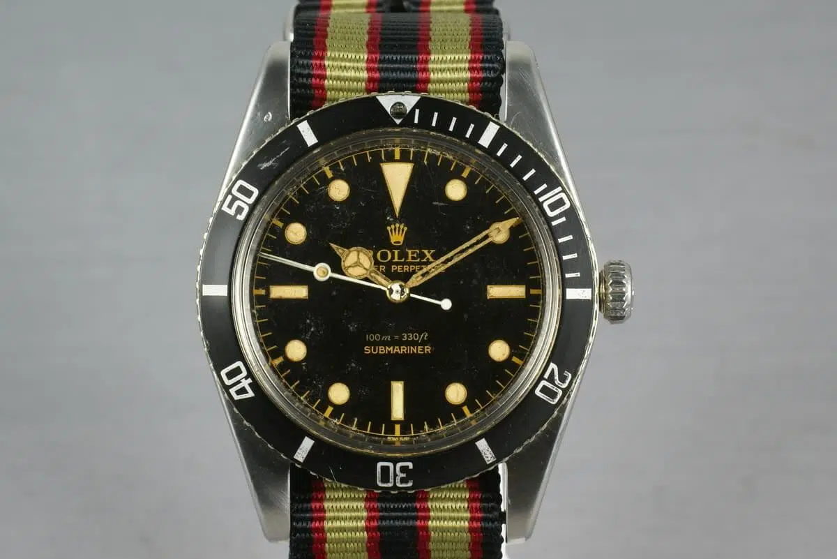 rolex submariner 6358