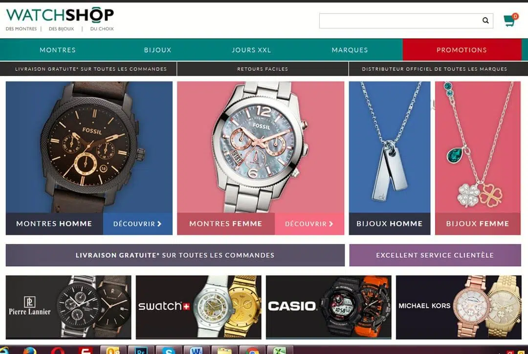Site achat montre cheap