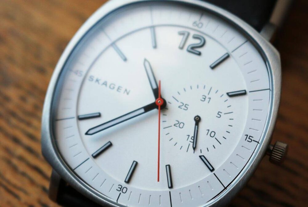 compteur date skagen SKW6256