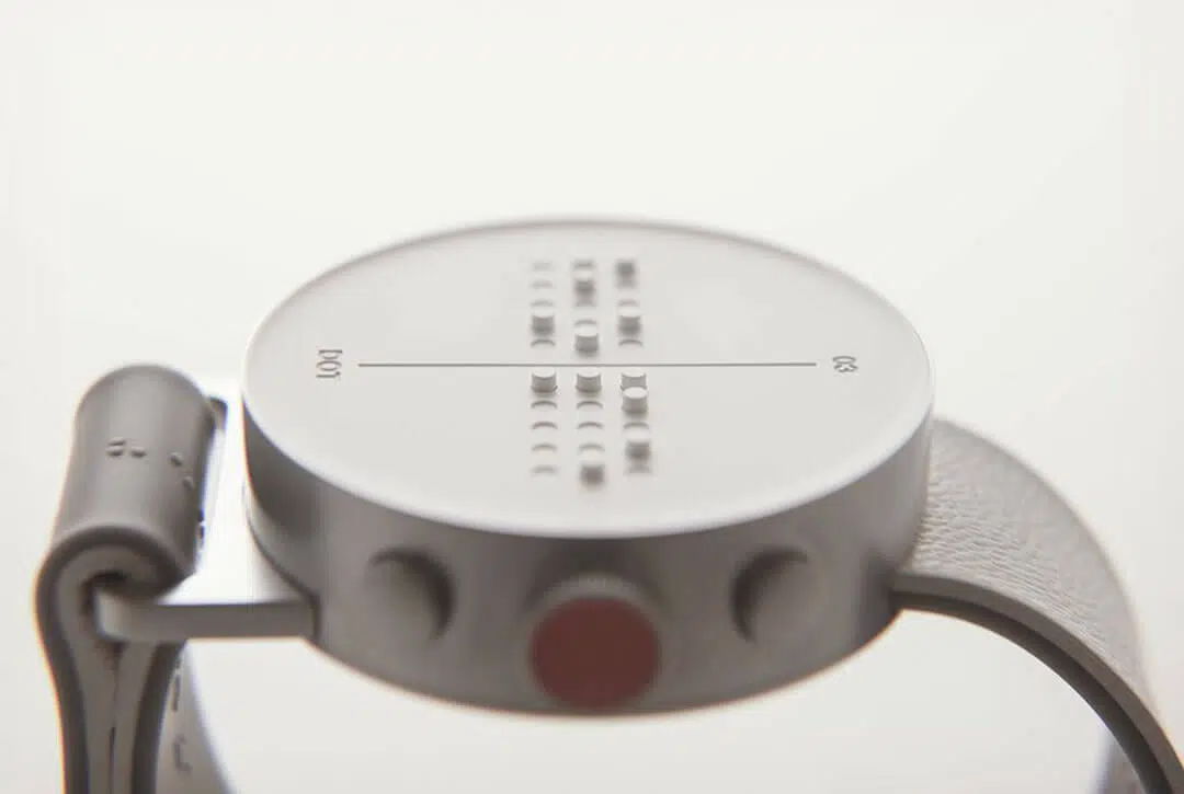 Dot, la toute première montre connectée en braille