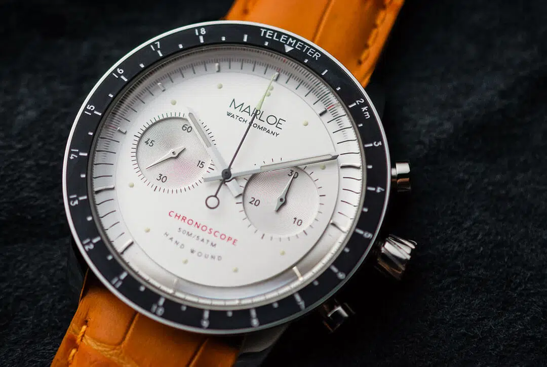 lomond chronoscope classic white