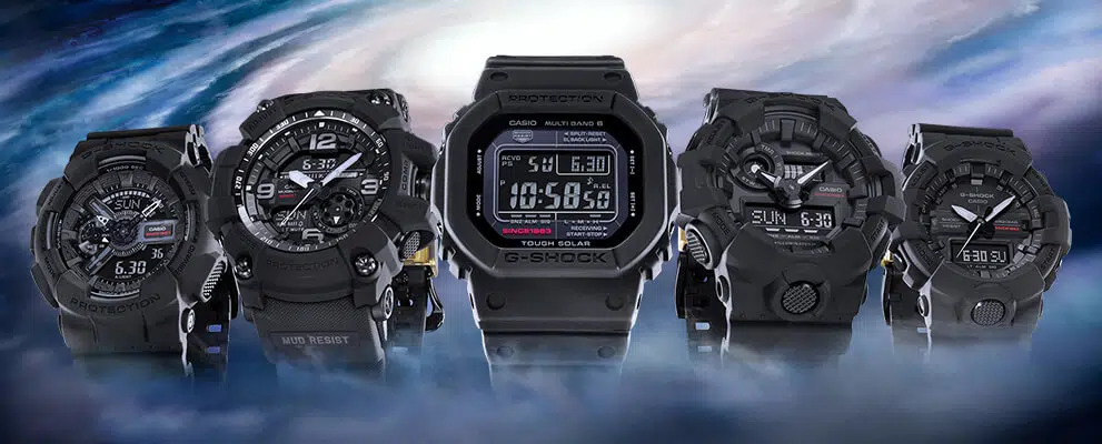 Casio G-Shock GA135A-1A, GG1035A-1A, GW5035A-1, GA-735A-1A, GA-835A-1A