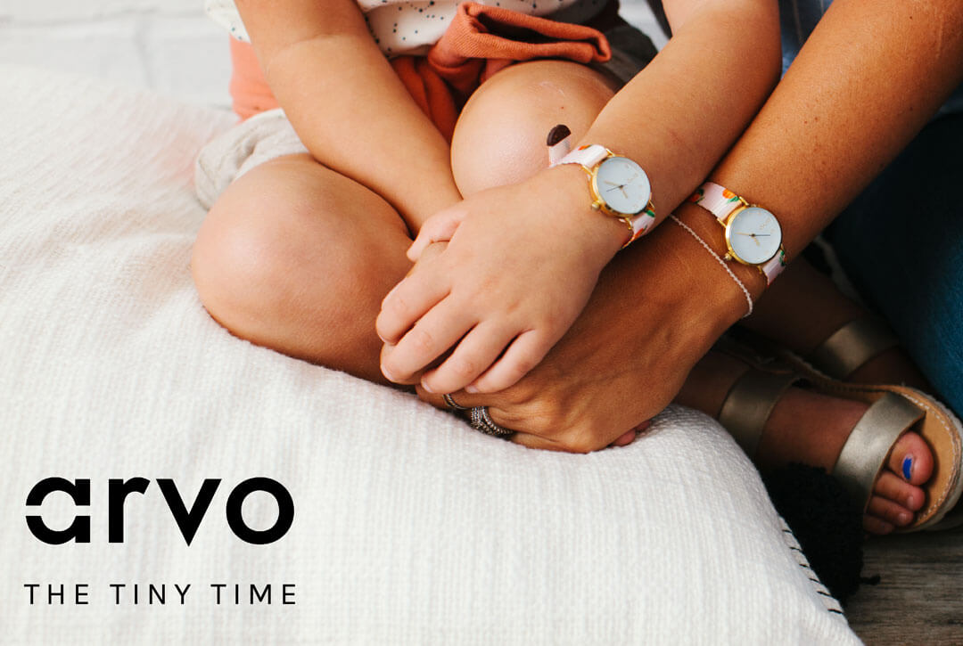 Tiny Time, la montre minimaliste pour enfants by Arvo