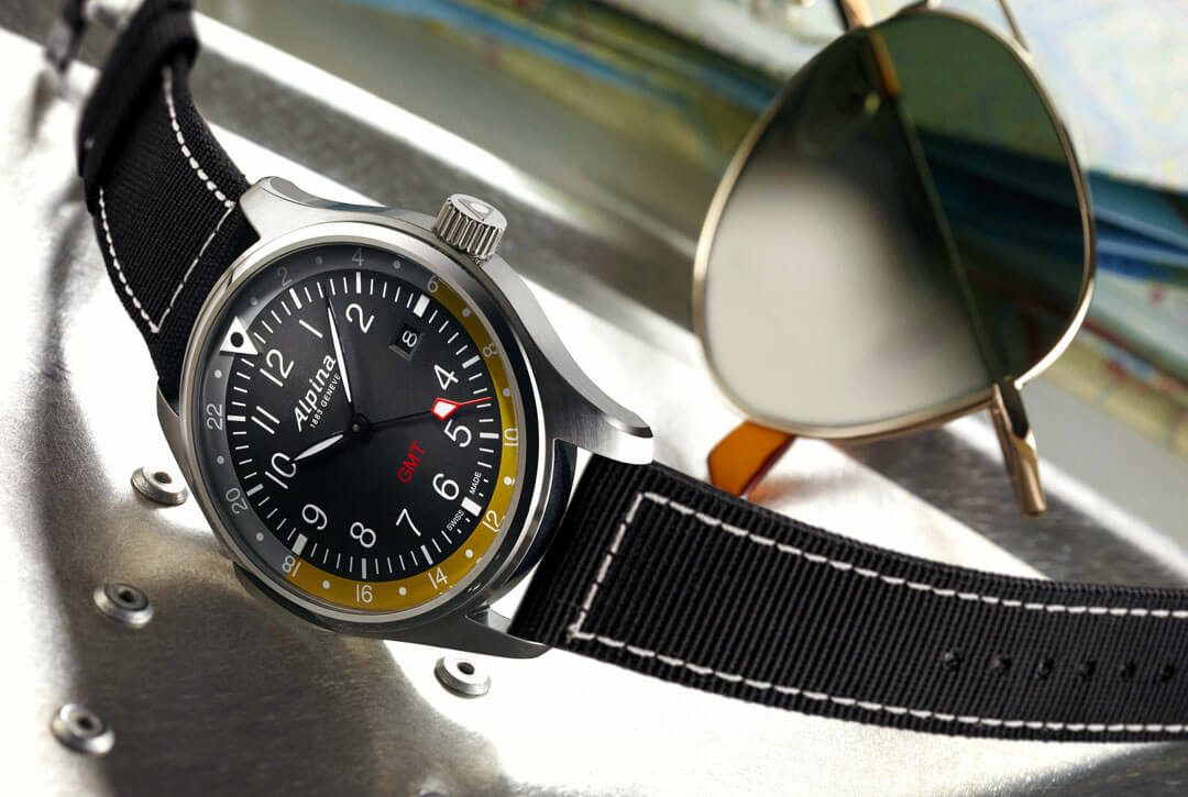 Startimer Pilot GMT un nouveau modèle pour Alpina