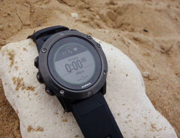 Fenix 5X dans le sable