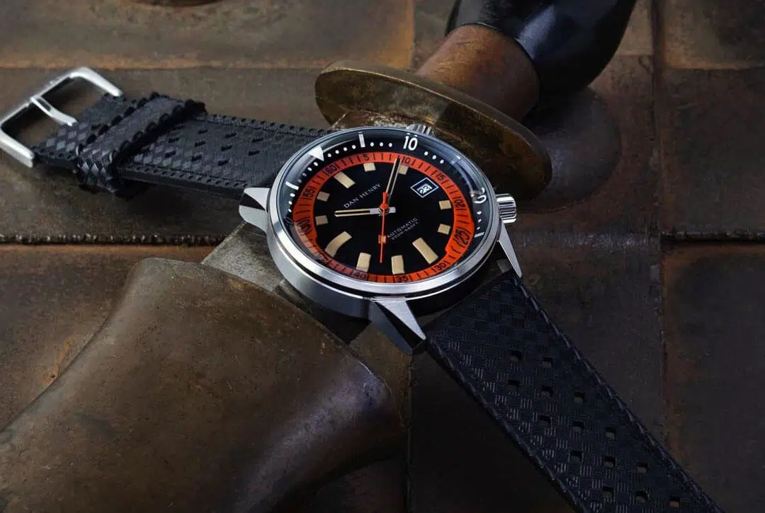 dan henry 1970 automatic diver watch