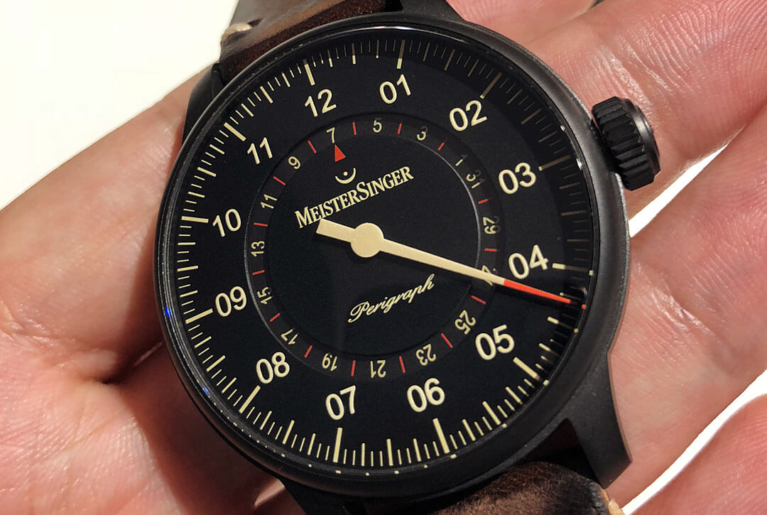 meistersinger Perigraph Black Line