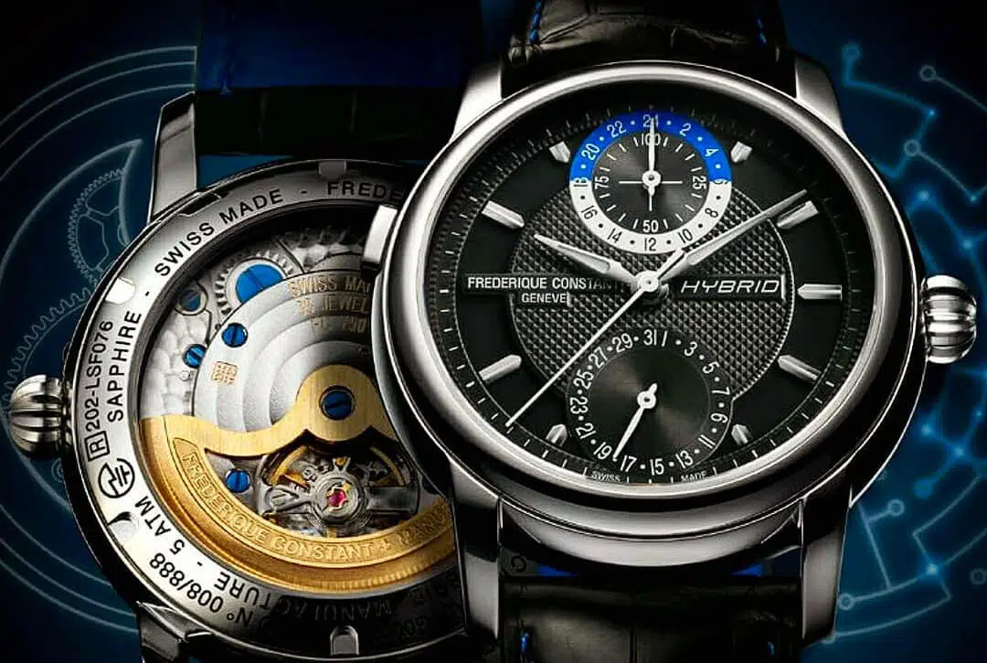 Frédérique Constant montre hybrid manufacture