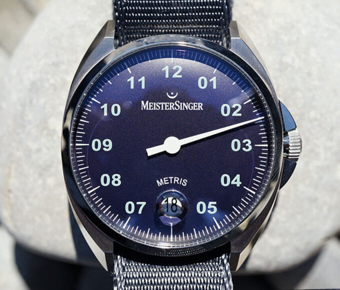 Cadran de la Meistersinger Metris