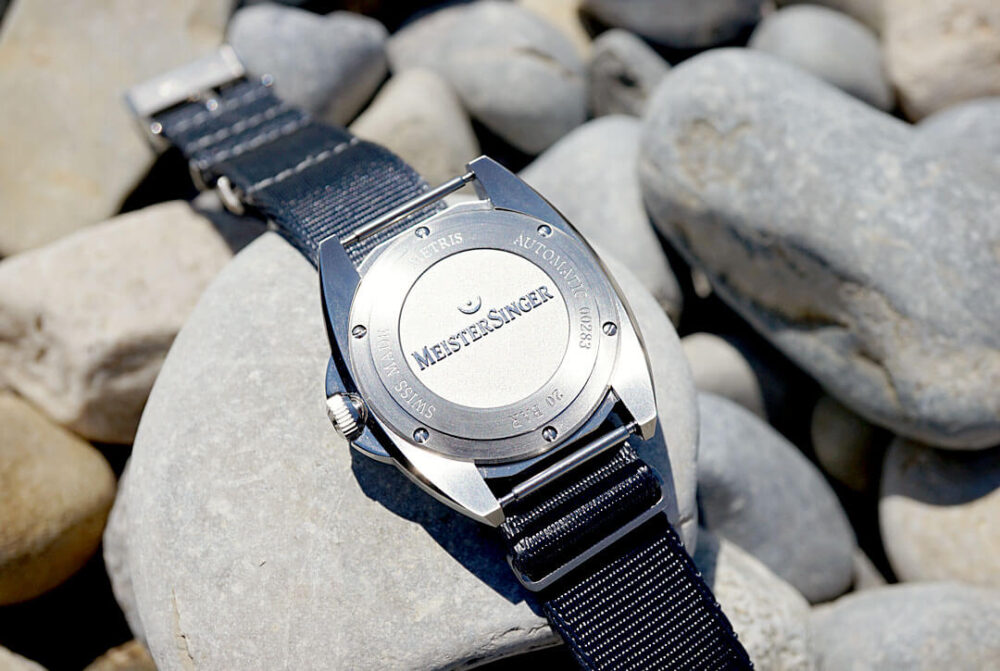 Fond de boite de la Meistersinger Metris