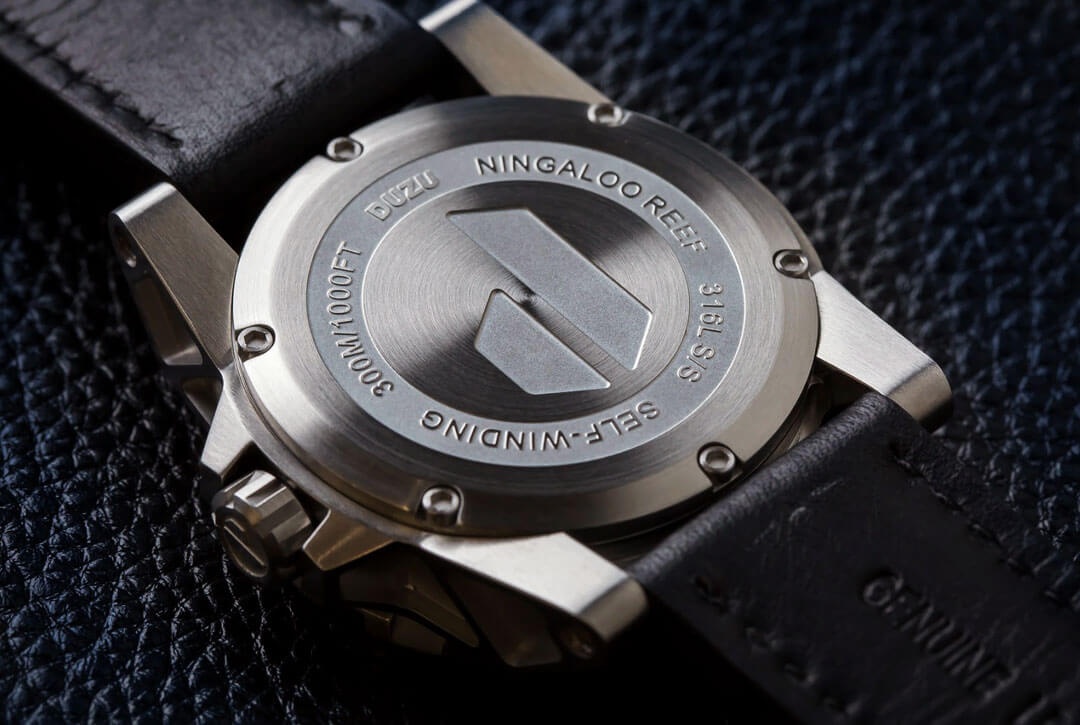 Ningaloo Reef, la plongeuse de Duzu Watches sur Kickstarter