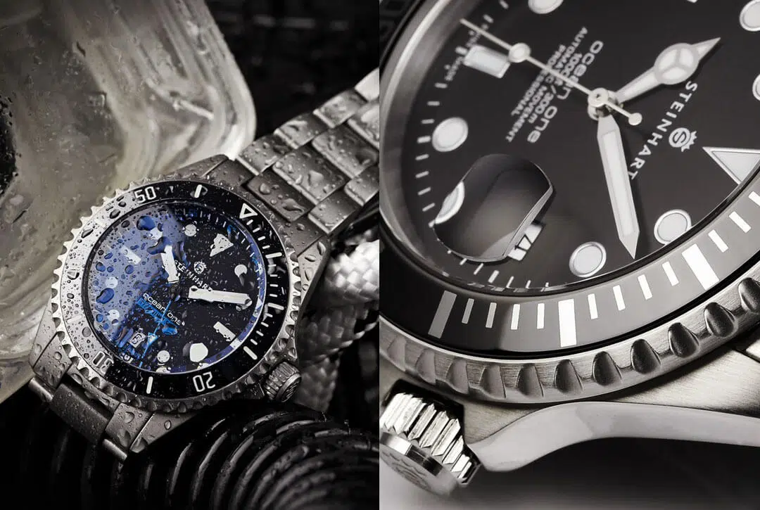 Montres en acier vs montres en titane