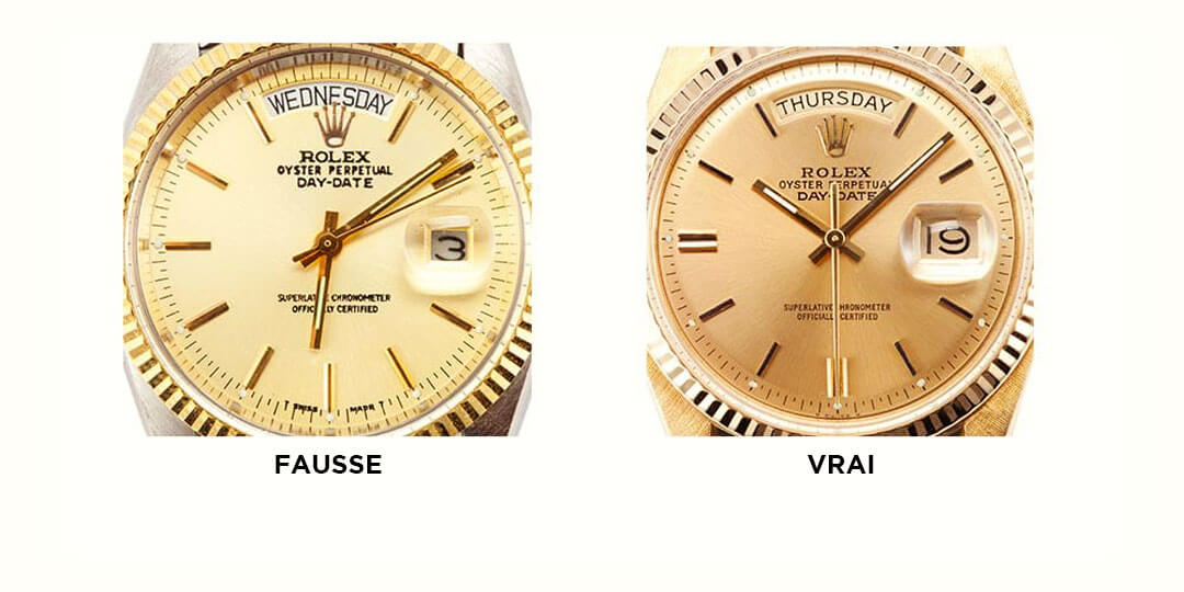 Rolex typographie