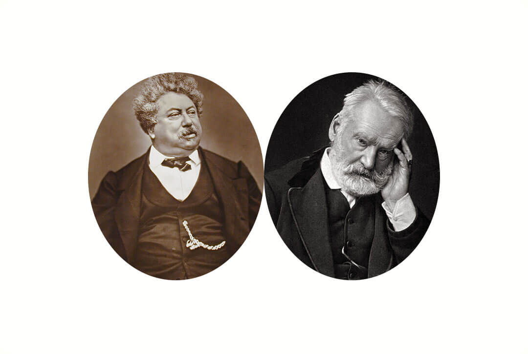 Alexandre Dumas et Victor Hugo