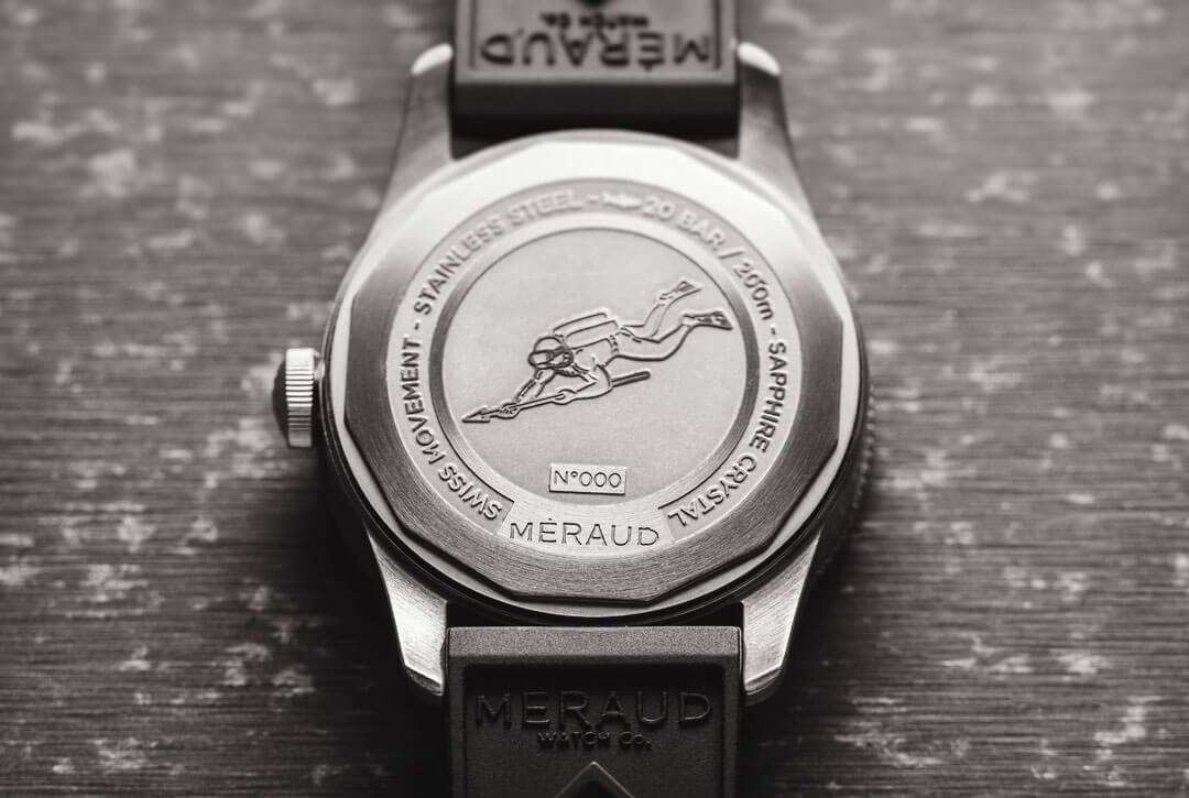 Méraud Watch Co : Nouvelle marque, première plongeuse vintage