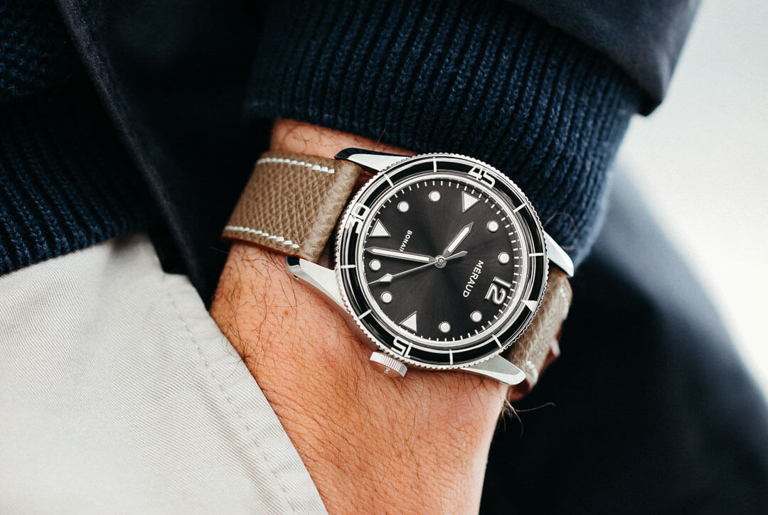 Méraud Watch Co : Nouvelle marque, première plongeuse vintage