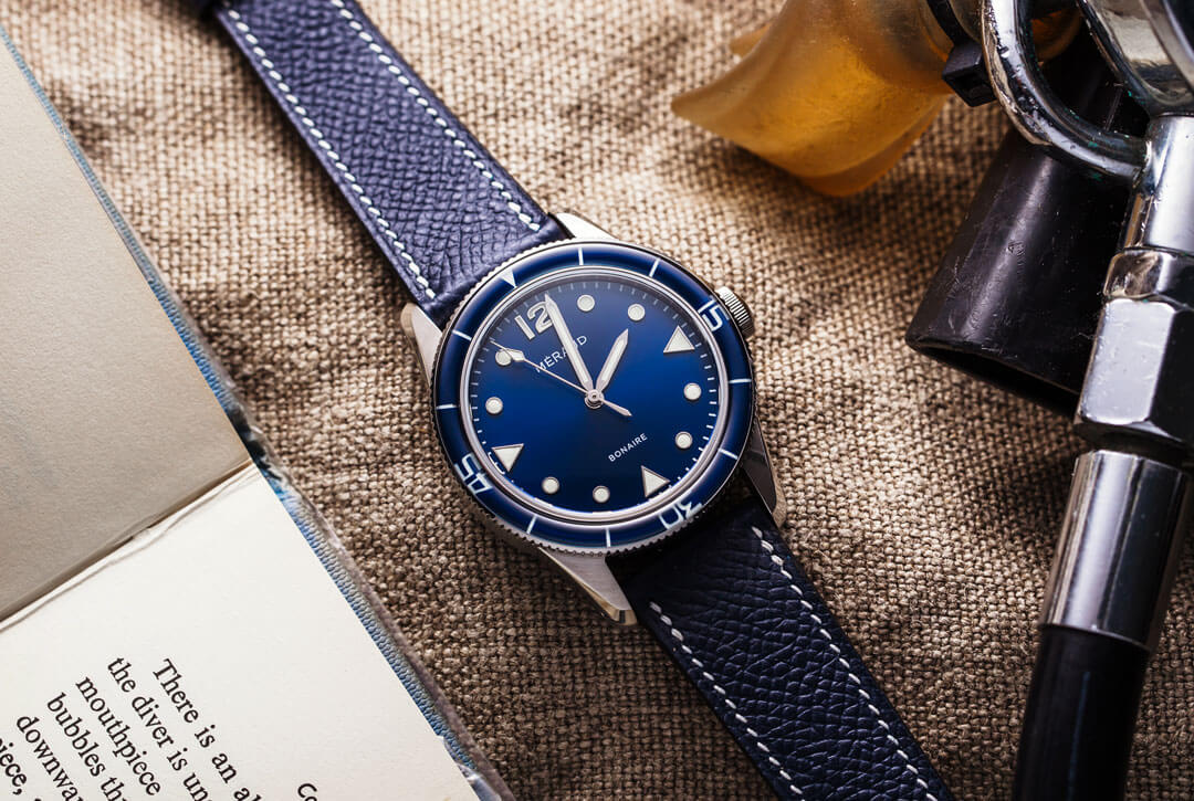 Méraud Watch Co : Nouvelle marque, première plongeuse vintage