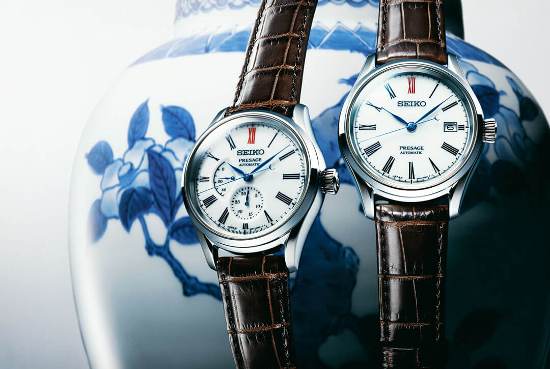 Seiko Presage avec porcelaine d’Arita