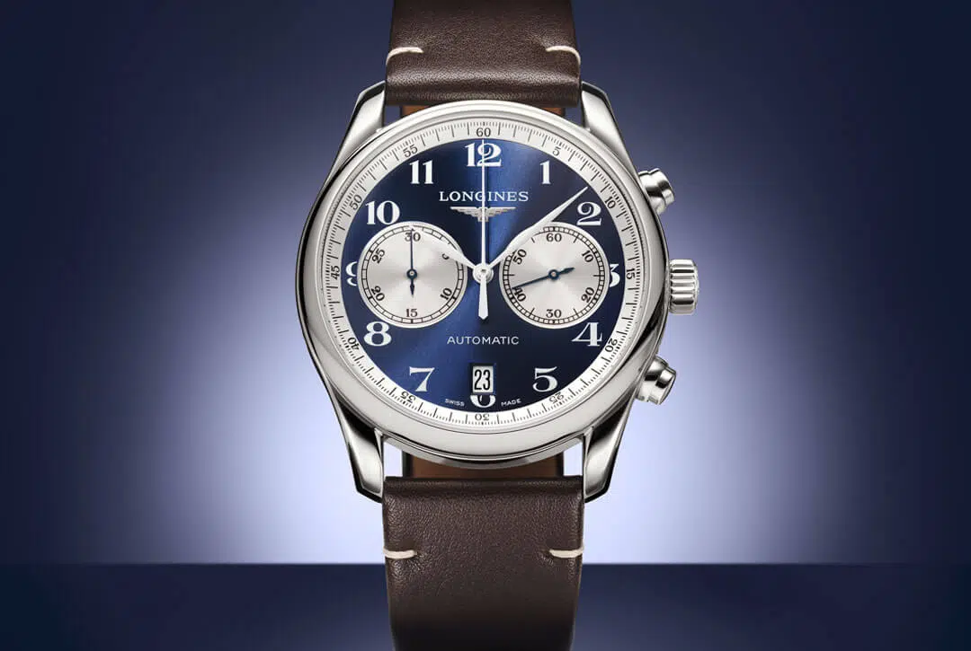 The Longines Master Collection Chronograph Blue Editions Bucherer