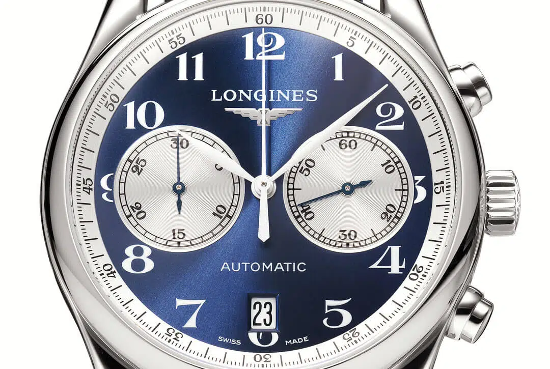 The Longines Master Collection Chronograph Blue Editions Bucherer