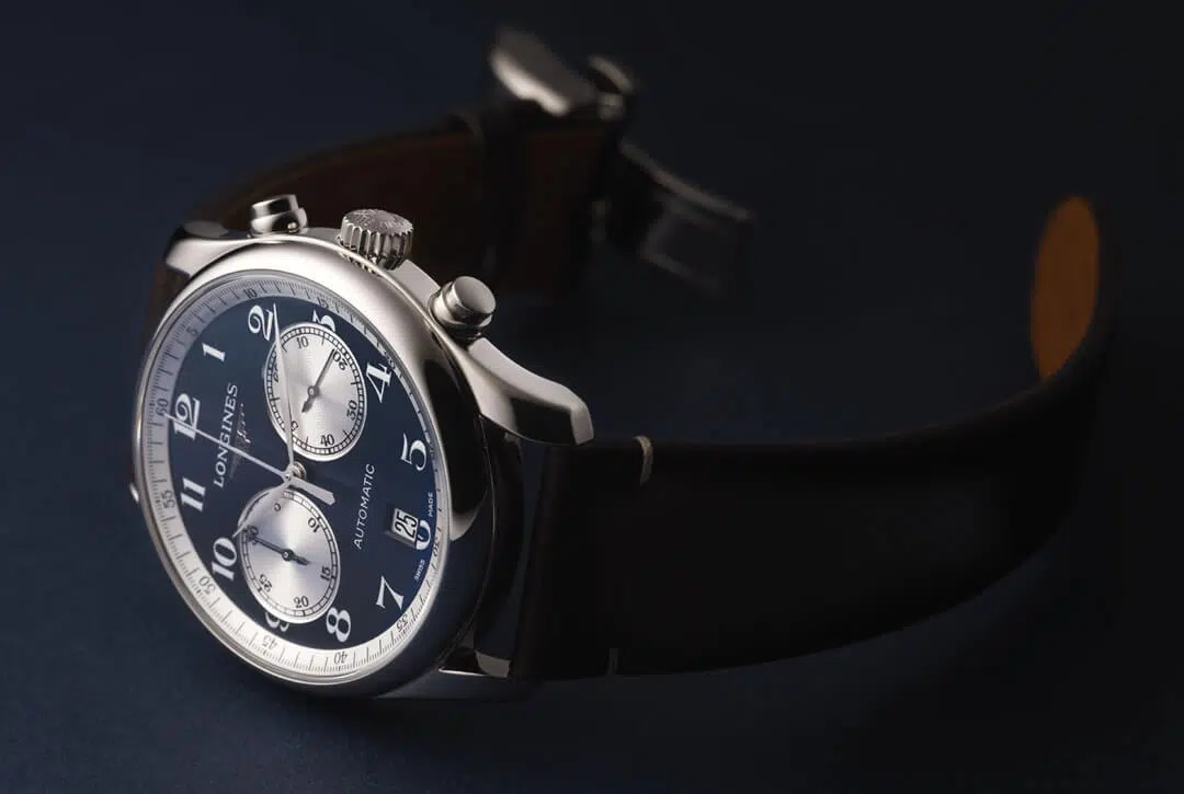 The Longines Master Collection Chronograph Blue Editions Bucherer