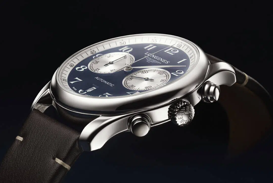 The Longines Master Collection Chronograph Blue Editions Bucherer