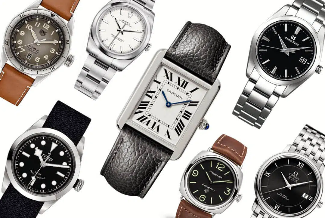 Les montres d’entrée de gamme de 10 grandes marques de luxe