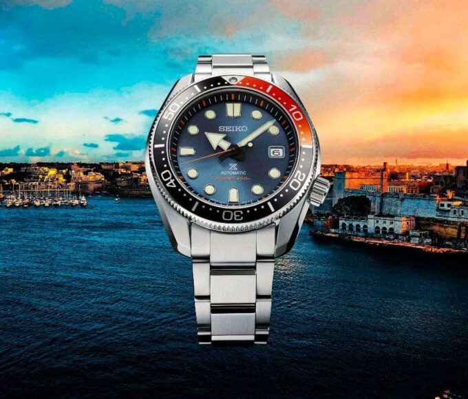 Seiko Twilight Blue : coucher de soleil sur l’Île de Malte