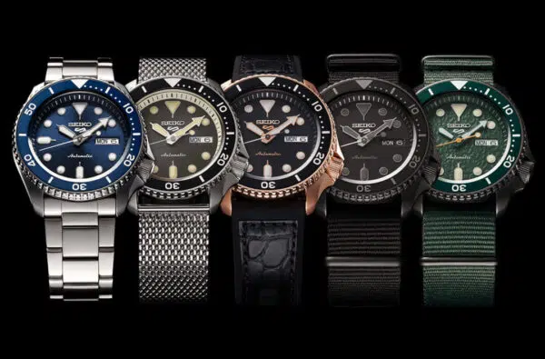 Les nouvelles montres Seiko 5 Sports