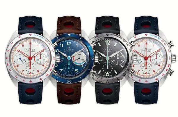 Farer Hand-Wound Chronographs