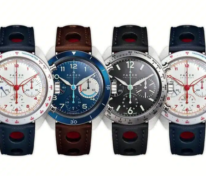 Farer Hand-Wound Chronographs