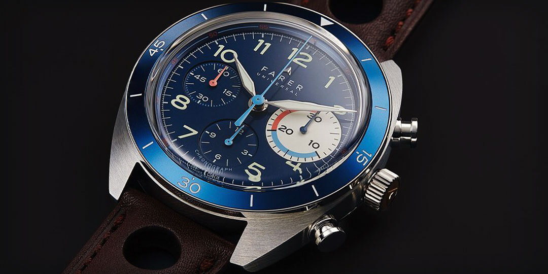 Farer Hand-Wound Chronographs Cresta