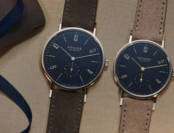 NOMOS Tangente se pare de bleu pour les fêtes