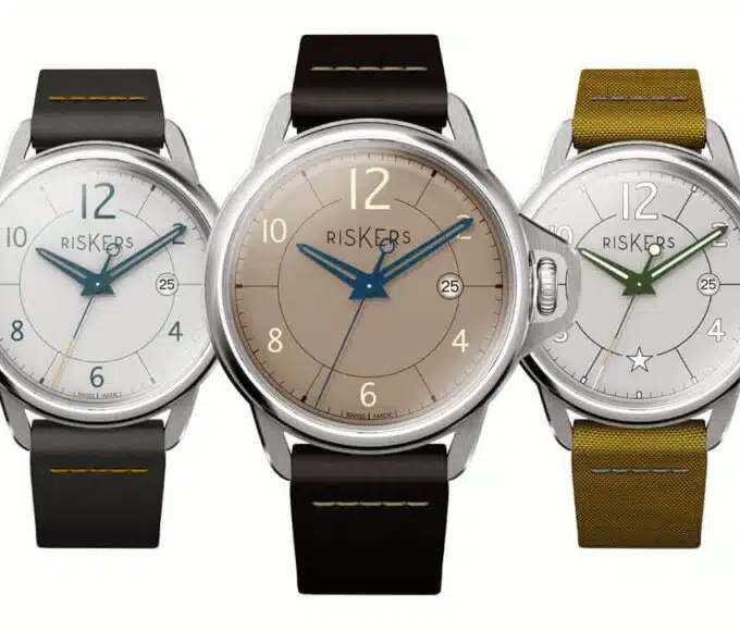 Découverte des montres Riskers : Design for bravery