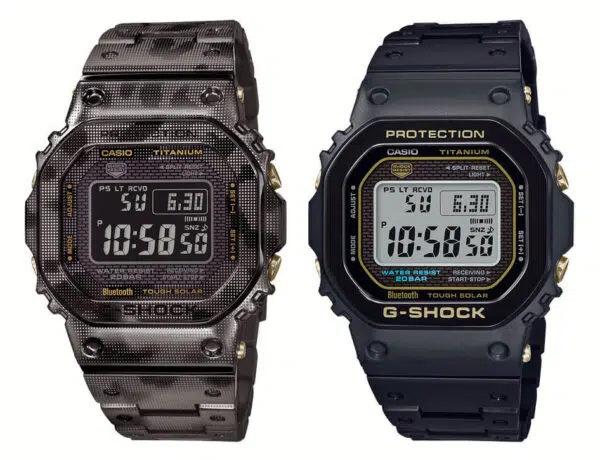 G-Shock 5000, deux nouveautés premium dans la série