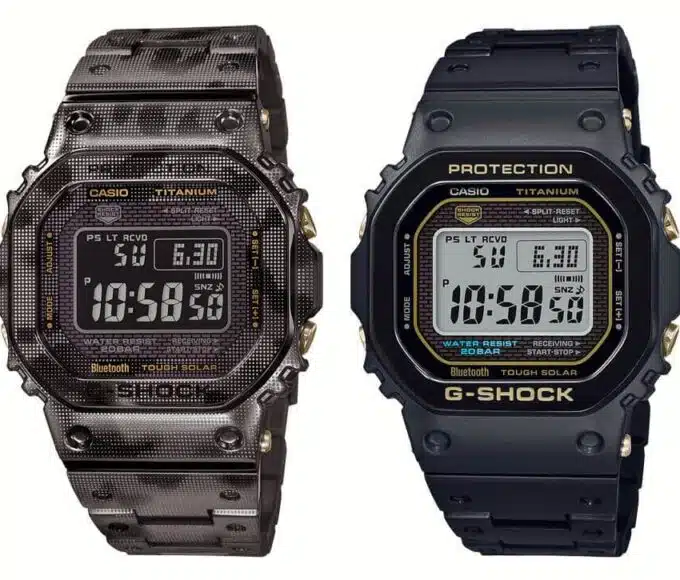 G-Shock 5000, deux nouveautés premium dans la série