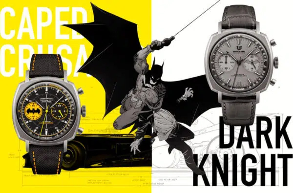Deux montres Batman signée UNDONE