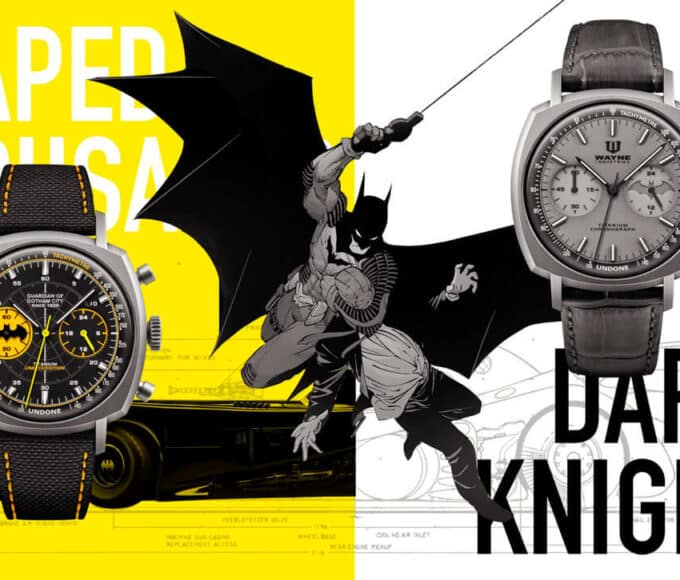 Deux montres Batman signée UNDONE