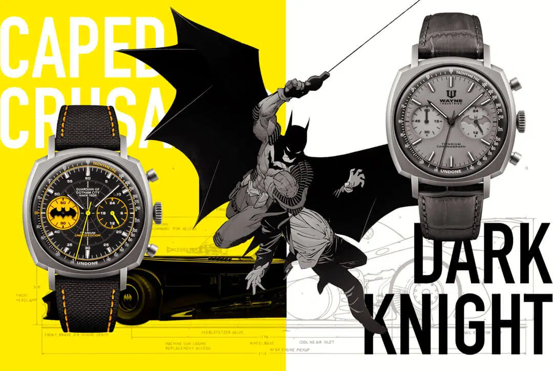 Deux montres Batman signée UNDONE