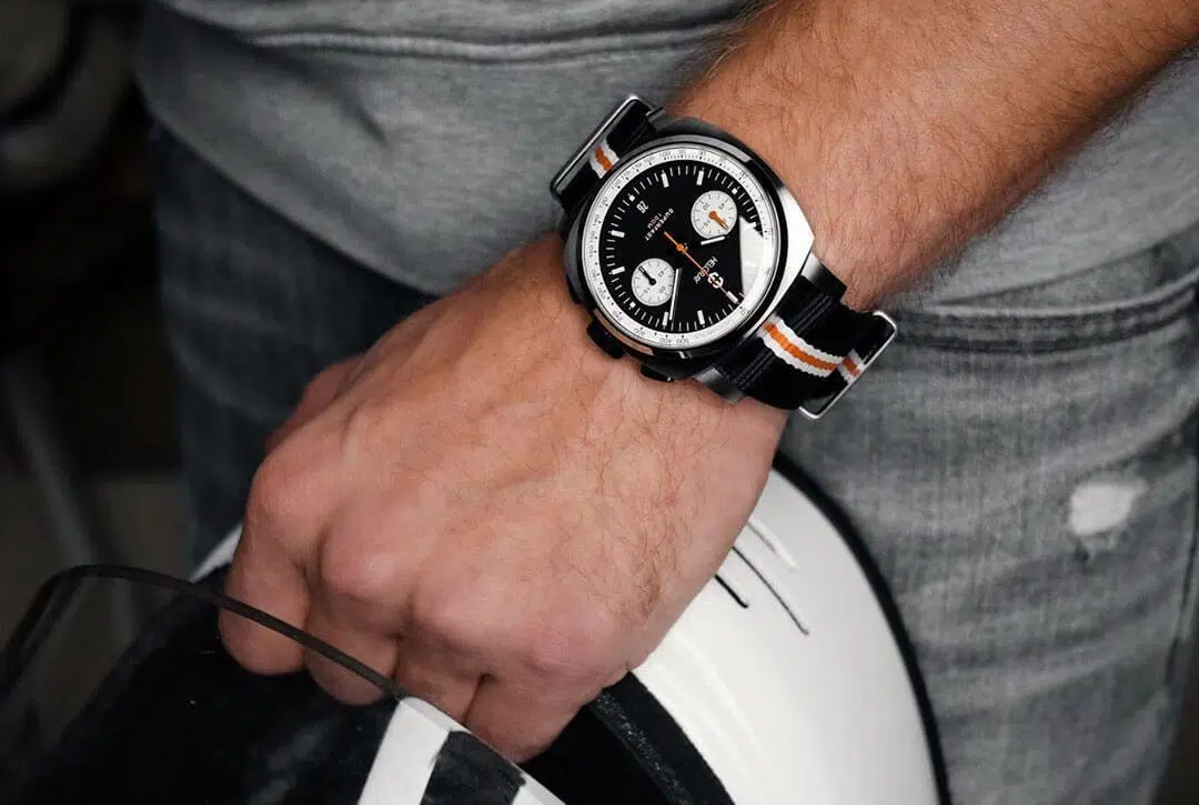 Superfast Racing Chronograph Helgray prend de la vitesse Mr Montre