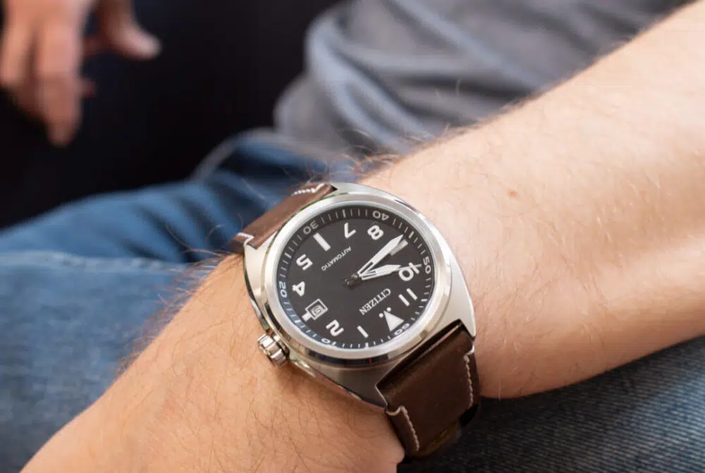 montre mechanical citizen nj0100-11e