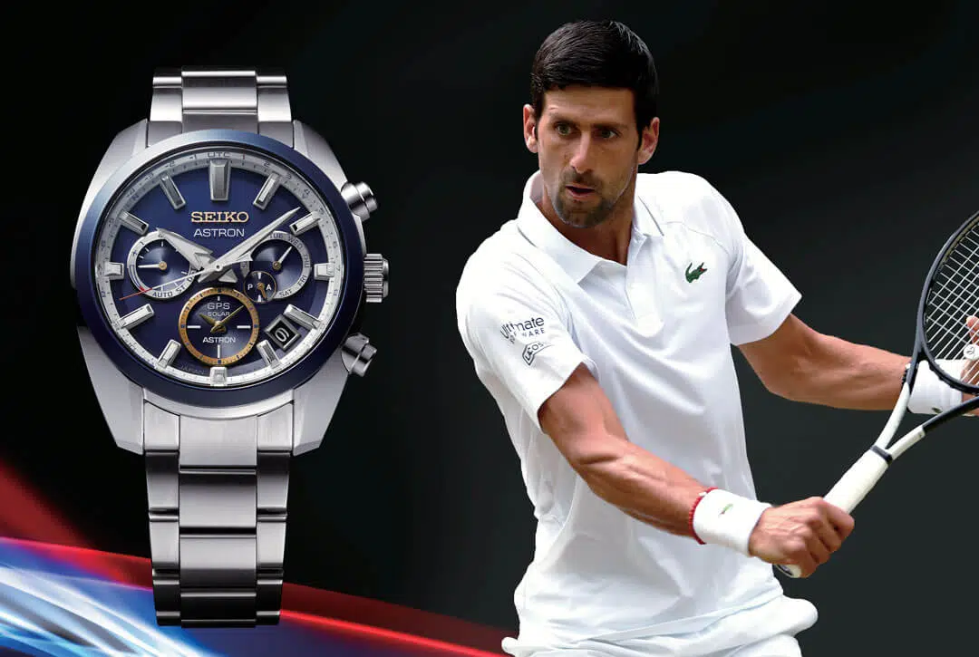 Seiko Astron GPS Solar Edition Limitée avec Djokovic