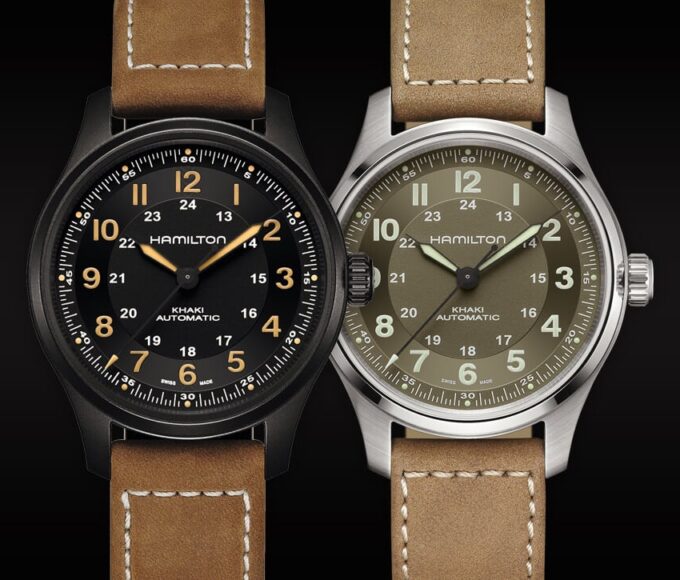 Hamilton Khaki Field Titanium Automatic prête à l’action