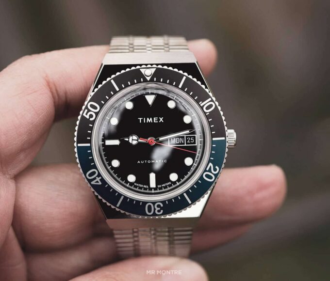 lunette de la timex m79 automatic