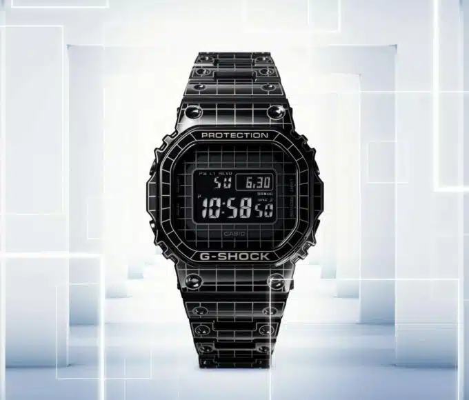 GMW-B5000CS : nouveauté quadrillée chez G-SHOCK