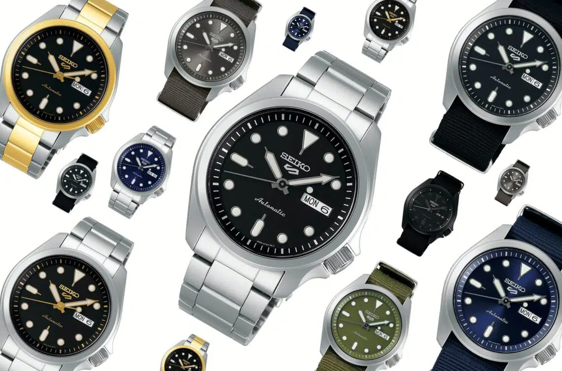 La Seiko 5 Sports dans sa nouvelle version sans lunette de plong e